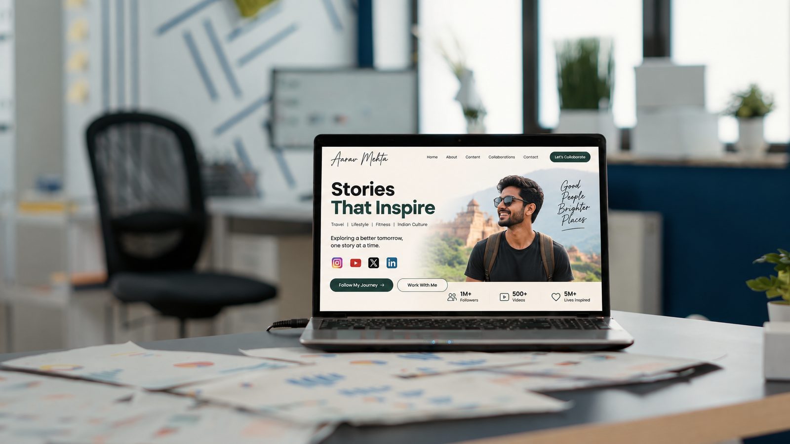 Landing page and funnel overview